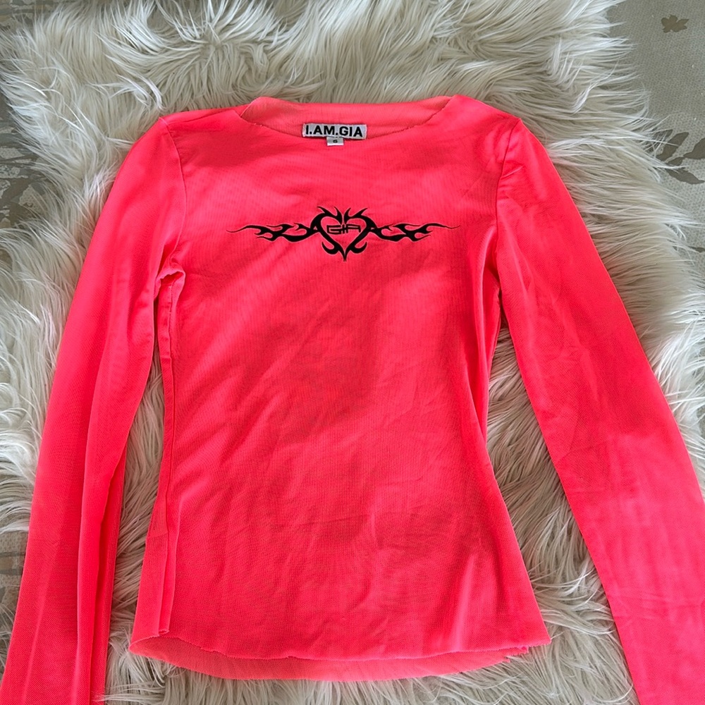 I.AM.GIA Mesh Top